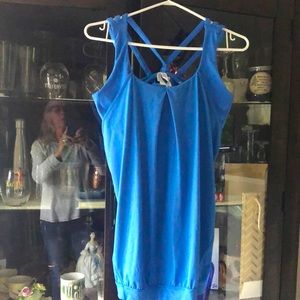 Racerback bra/tank by Lulu. Size 12.  Great coverage